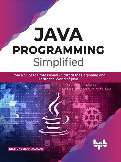 Title details for JAVA Programming Simplified by Dr. Muneer Ahmad Dar - Wait list